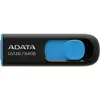 Image de Adata Dash Drive UV128 (64 Go, USB-A), Clé USB, Noir, Bleu