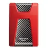 Image de ADATA DashDrive Durable HD650 - Disque dur - 1 To - externe (portable) - 2.5" - USB 3.0 - rouge