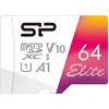 Image de Silicon Power carte mémoire Elite Micro SDXC 64GB UHS-I A1 V10 (64 Go, microSDHC, microSDXC, U1, UHS-I), Carte mémoire, Multicolore