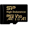 Image de SILICON POWER Golden Series - High Endurance carte mémoire flash (adaptateur microSDXC vers SD inclus(e)) - 128 Go - A1 / Video Class V30 / UHS-I U3 / Class10 - microSDXC UHS-I U3