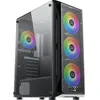 Image de XIGMATEK Gaming X - MDT - ATX - panneau latéral fenêtré (verre trempé) - pas d'alimentation (ATX / PS/2) - USB/Audio
