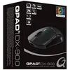 Image de Souris de gaming QPAD DX900 sans fil, filaire optique éclairé noir, RVB