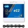 Image de Collier KMC E12 BlackTech, 1/2x11/128, 130 liens, broche de 5,2 mm, 12 vitesses