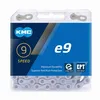 Image de KMC E9 EPT Bicycle Chain 136 Silvers Silver