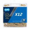 Image de KMC Bicycle Chain x12 Ti-n Gold 126 Schakels