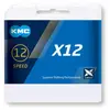 Image de Kmc Chaîne X12 Road/mtb 126 Links