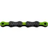 Image de KMC Chain de vélo DLC 12 126 SCHAKELS - 5,2 mm - vert / noir