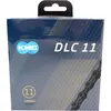 Image de KMC Bicycle Chain DLC 11 118 SCHAKELS - ZWART, DURABILITÉ DIAMOND, 243G