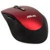 Image de ASUS WT425 - Souris - pour droitiers - optique - 6 boutons - sans fil - 2.4 GHz - récepteur sans fil USB - rubis foncé - pour 15; ROG Strix G15; ROG Zephyrus G14; TUF Gaming F15; F17; FX505; TUF505; ZenBook 13; 14