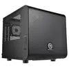 Image de Thermaltake Core V1 - Tour - mini ITX - panneau latéral fenêtré - pas d'alimentation - noir - USB/Audio