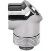 Image de Thermaltake Angle de 45 degrés G1/4 pouce, Raccord pour refroidissement à eau : accessoires, Argent