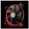 Image de Thermaltake Ventilateur Boîtier 120mm LED Rouge (120 mm, 1x), Ventilateur PC, Noir