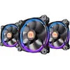 Image de Thermaltake Riing (140 mm, 3x), Ventilateur PC, Noir