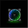Image de Thermaltake Riing Plus 12 RGB TT Premium Edition (120 mm, 5x), Ventilateur PC, Noir