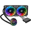 Image de Thermaltake Floe Riing RGB 280 Premium, Refroidissement liquide CPU, Noir