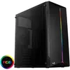 Image de Boitier Moyen Tour ATX AeroCool Split RGB avec panneau vitré (Noir)