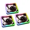Image de AeroCool Ventilateur Edge 14 Pro, RGB, 3-pack incl. contrôleur (140 mm, 3x), Ventilateur PC, Noir