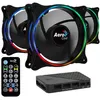 Image de Ventillateur Aerocool Eclipse 12 Pro Ø 12 cm RGB (3 pcs)
