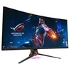 Image de ASUS ROG SWIFT PG35VQ - Écran LED - jeux - incurvé - 35" - 3440 x 1440 UWQHD @ 200 Hz - VA - 1000 cd/m² - 2500:1 - HDR10 - 4 ms - HDMI, DisplayPort - armure en titane, cuivre plasma