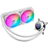 Image de ASUS ROG STRIX LC 240 RGB - White Edition - système de refroidissement liquide de processeur - (pour : LGA1156, LGA1366, LGA1155, LGA2011, LGA1150, LGA2011-3, LGA1151, AM4, LGA2066, TR4, LGA1200) - aluminium avec embase en cuivre - 120 mm