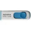 Image de Adata LECTEUR DE MÉMOIRE FLASH USB2 32GB/WH/BLUE AC008-32G-RWE (32 Go, USB-A), Clé USB, Bleu, Blanc