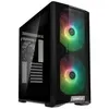 Image de Lancool 215 usb 2. 0 verre trempé atx 4 ventilateurs noir
