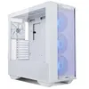Image de Lancool iii 3-w white usb 3. 0 verre trempé e-atx moyenne tour pc 4 ventilateurs blanc