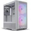 Image de Lian-Li LANCOOL 216 RGB (ATX, E-ATX, mATX, Mini-ITX), Boîtier PC, Multicolore, Noir, Transparent, Blanc