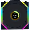 Image de Lian-Li UNI FAN SL Wireless Reverse Blade (120 mm, 1x), Ventilateur PC, Multicolore, Noir