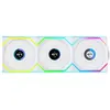 Image de Lian-Li UNI FAN SL Wireless (120 mm, 3x), Ventilateur PC, Blanc, Multicolore