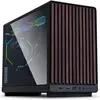 Image de Lian-Li A3-mATX édition verre (ITX, mATX), Boîtier PC, Noir, Marron