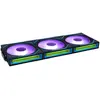 Image de Lian-Li Uni Fan SL-INF Wireless (120 mm, 3x), Ventilateur PC, Noir
