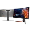 Image de BenQ Mobiuz EX3410R - Écran LED - incurvé - 34" - 3440 x 1440 UWQHD @ 144 Hz - VA - 350 cd/m² - 3000:1 - DisplayHDR 400 - 1 ms - 2xHDMI, DisplayPort - haut-parleurs avec subwoofer