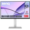 Image de Ecran PC BenQ MA270UP 27" 4K UHD pour MacBook Pro et Air Argent