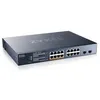 Image de Zyxel XMG1915 Series XMG1915-18EP - Commutateur - géré, cloud NebulaFLEX - L3 Lite - intelligent - 8 x 100/1000/2.5G (PoE++) + 8 x 100/1000/2.5G + 2 x Gigabit SFP / 10 Gigabit SFP+ - Montable sur rack - PoE++ (180 W)