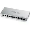 Image de Zyxel GS1200-10V3 8-Port Gigabit, 2xSFP web/smart managed (10 ports), Switch réseau, Gris