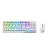 Image de Ensemble clavier et souris Gamer MSI Vigor GK30 Combo - Blanc - 1,161 kg