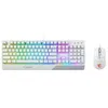 Image de Ensemble clavier et souris MSI Vigor GK30 Combo Blanc