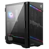 Image de Boîtier PC gaming MSI MPG VELOX 100P AIRFLOW moyen tour noir ARGB avec panneau latéral verre trempé