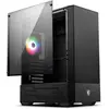 Image de MSI MAG FORGE 110R PC Case (ATX, mATX, Mini-ITX), Boîtier PC, Noir