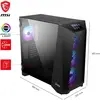 Image de MSI Meg Prospect 700R (ATX, E-ATX, mATX, Mini-ITX), Boîtier PC, Noir