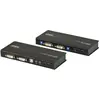 Image de Aten CE604 Extension KVM, 2xDVI, Audio, Commutateur KVM, Noir