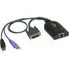 Image de Aten KA7166 : Câble adaptateur DVI vers KVM, Câble pour commutateur KVM