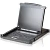 Image de Aten Server - Other Accessories Aten PS/2 VGA 17" LCD Console, Commutateur KVM, Noir