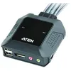 Image de Cs22dp Switch Kvm Displayport Et Usb Avec Telecommande Aten