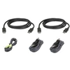 Image de ATEN 2L-7D02UDPX5 câble kvm Noir 2L-7D02UDPX5