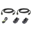Image de ATEN 2L-7D03UDPX5 câble kvm Noir 2L-7D03UDPX5