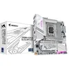 Image de AORUS Z890M ELITE WIFI7 ICE - Carte-mère - micro ATX - Socket LGA1851 - Z890 Chipset - USB4, USB-C 3.2 Gen2, USB 3.2 Gen 2, USB 3.2 Gen 1 - 2.5 Gigabit LAN, Wi-Fi 7, Bluetooth - carte graphique embarquée (unité centrale requise) - audio HD (8 canaux)
