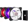 Image de Cooler Master Ventilateur CM Masterfan Pro 140 AP RGB 3 (140 mm, 3x), Ventilateur PC, Noir