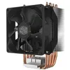 Image de Cooler Master Hyper H412R - Refroidisseur de processeur - (pour : LGA775, LGA1156, AM2, AM2+, LGA1366, AM3, LGA1155, AM3+, LGA2011, FM1, FM2, LGA1150, FM2+, LGA2011-3, LGA1151, AM4, LGA2066) - aluminium avec embase en cuivre - 92 mm - noir